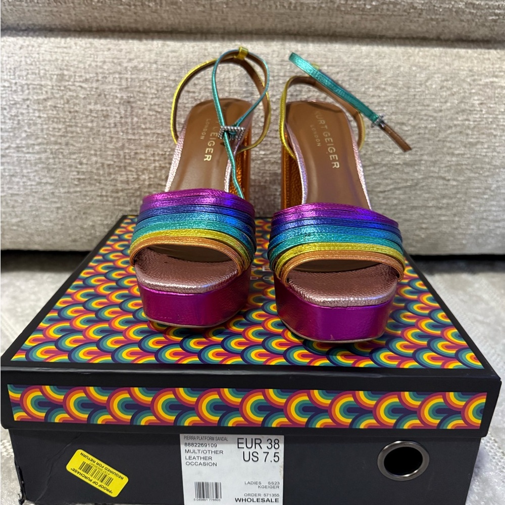 Kurt Geiger pierra Platform Heels - Picture 2 of 9